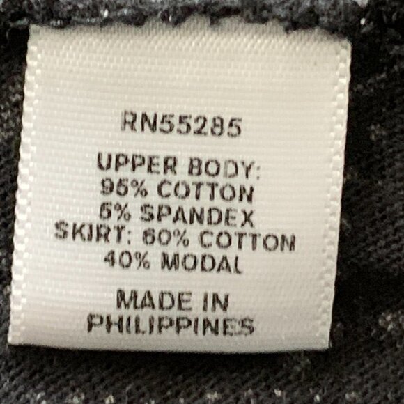 Express Strapless/Tube Dress Floral Ruffle Tiered Skirt L Black #50i - Picture 8 of 9